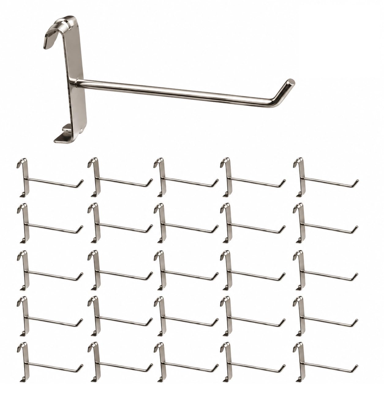 Q1 Beads 25 Pcs 8" Gridwall Panel Hook